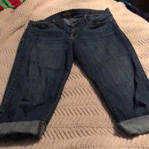 Lucky Brand cropped jeans